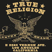 „Typografie / Gestaltung – True Religion“ von Sylvia Mauritz