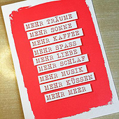 “Postkarte für den Taurus Verlag” from Maggie Scholtyssek