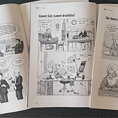 “Karikaturen-Seite für Magazin” from Marion Schupfner