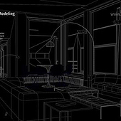 „Modern House – Interior, Modeling“ von Franklin Ponceoyola