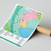 „City map for „See you Budapest“ Travel agency“ von Aramis Skorzitza