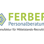 “Logo-Redesign für Ferber Personalberatung” from ffj Büro für Typografie und…