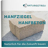 “Imagebroschüre für »Naturgetreu« – Hanfziegel” from ffj Büro für Typografie und…