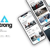 “strong | Fitness App” from Felina Rupp