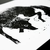 „Welt der Tiere Linoldruck-Serie“ von Melanie Hafenrichter
