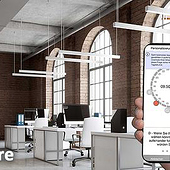 „Luctra Vitacore Bluetooth App für Büro Leuchten“ von Triboot Technologies