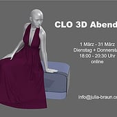 «CLO 3D Abendkurs» de Julia Braun