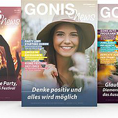 „Editorial Design – Magazin „Gonis News““ von Rosa Ehmann