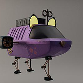 „3D Art – Spaceship“ von Josefine R.