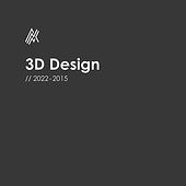 «3D Design / 2022−2015» de Anne Krüger