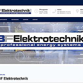 „BF-Elektrotechnik – Neuwied“ von Roman Hütter Moderne Webtechnologien