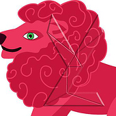“Red Lion” from * Designerin *