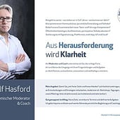 “Hasford moderiert!” from Mediation & Moderation Hasford