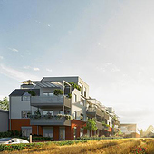 „Außenvisualisierung eines schönen Wohnkomplexes“ von Render Vision