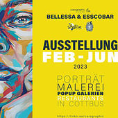„Ausstellung POPupART Malerei Kunst Lausitz“ von Carolyn Mielke