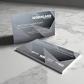 «Business Cards Wormland» de Michael Meise