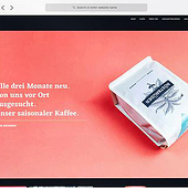 „WooCommerce Onlineshop für Kaffeerösterei & Café“ von All Web Media
