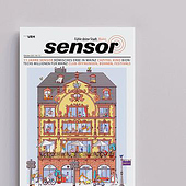 «Cover Illustration für Sensor Mainz» de Soner Aktas