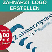 “Logo für Zahnarzt Praxis erstellen | gestalten” from Layout gestalten