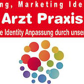 “Werbung, Marketing Ideen für Arzt Praxis” from Layout gestalten