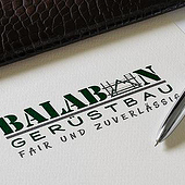 “Logo für Gerüstbau Blaban” from Artifex graphics