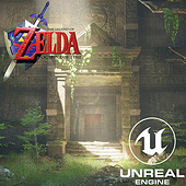 «Zelda OOT – Forest Temple Remake» de Marc Heintz