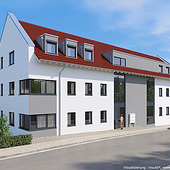 “Architekturvisualisierung MFH mit neun Wohnungen” from Visuell³