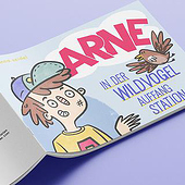 «Arne in der Wildvogelauffangstation» de turbografik + illustration