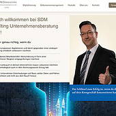 “SDM Consulting Relaunch Onepager” from MV Onliners