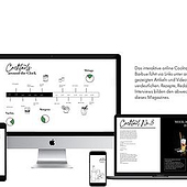 „Multimediales Cocktail Magazin „Barbue““ von Cloud 9 Design