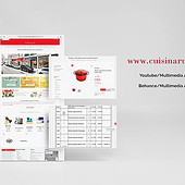 «Cuisinarum Web Design» de Multimedia Atelier