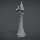 «Fairytale tower» de Katharina Bernhardt