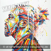 «Portraitmalerei Pop art – Sold out» de Carolyn Mielke carographic