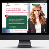 «Web Design Quinzz. Agents Website» de Michael Meise