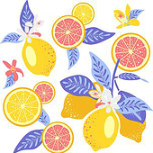 “„Sunny Lemon“, Musterkollektion” from Anastasia Mattern