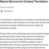 Photographers: “Native German for Translation” from Brilliantmindus.com