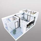 “3D Visualisierung – Wohnung” from Anna Sushko