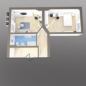 „3D Modellierung – Wohnung“ von Anna Sushko