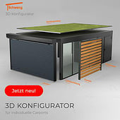 Designer: «Schweng 3D Carport Konfigurator» von redPlant