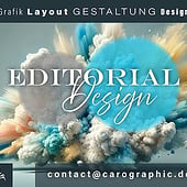 “Magazin Layout Grafiker Gestaltung Design” from Carolyn Mielke carographic