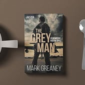 „Book cover The Grey Man“ von Verena Tapper