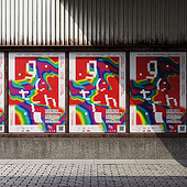 „Visuelle Identität & Kultur-Kampagne: gl;tch“ von Studio Maria Herholz
