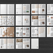 Designer: „Broschüre über die Kaffeekultur“ von Sasha Shubina