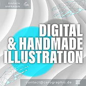 „Digitale & analoge Illustration erstellen“ von carographic by Carolyn Mielke