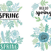 Designer: „Illustrationen Blumen“ von Nina Fischer