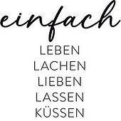„Spruchkarten allgemein minimalistisch“ von Grafikdesign mit Herz