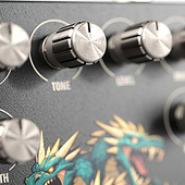 Diseñadores: «Forge – 3D-Designstudie eines Effektpedals» de Meik Horak