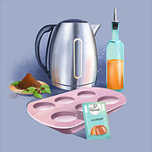 Diseñadores: «Foodillustration» de Sophie Graff Illustration
