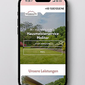 „Website für Hausmeister Diensleistungen“ von Elion Miftari