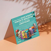 Designers: “Outdoor-Ausstatter Flyer” from Emilia Schutt